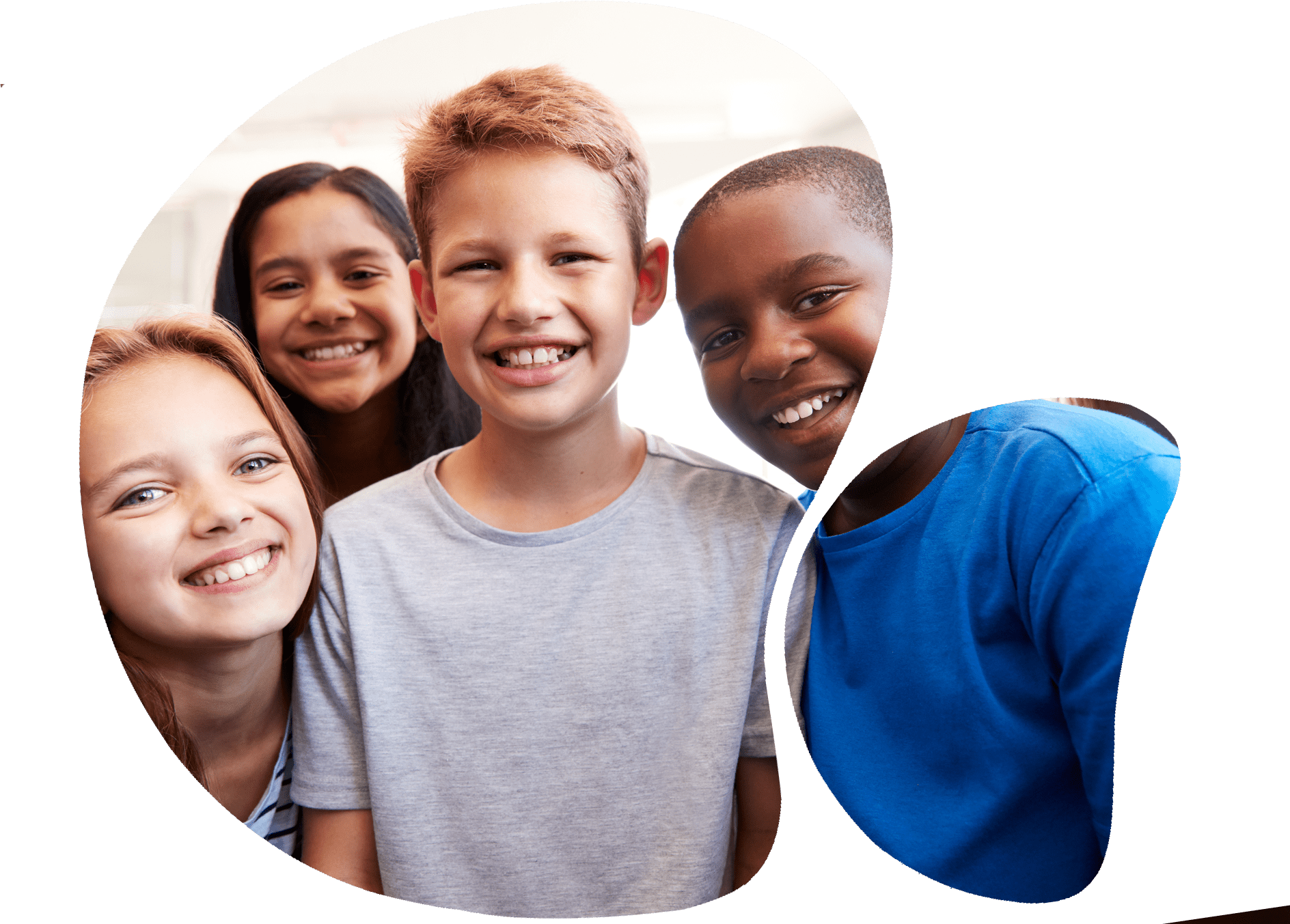 Portrait Of Smiling kids